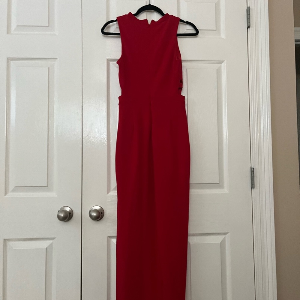 Red dress
